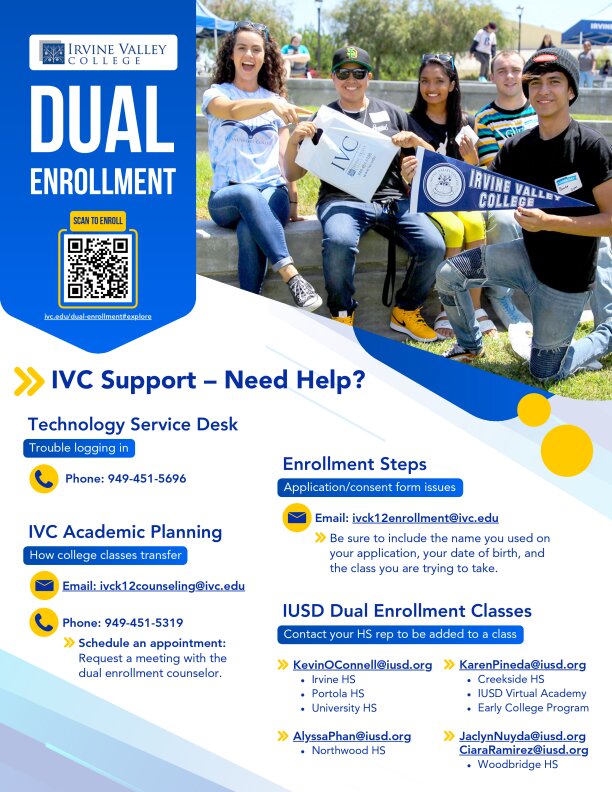Dual Enrollment Support