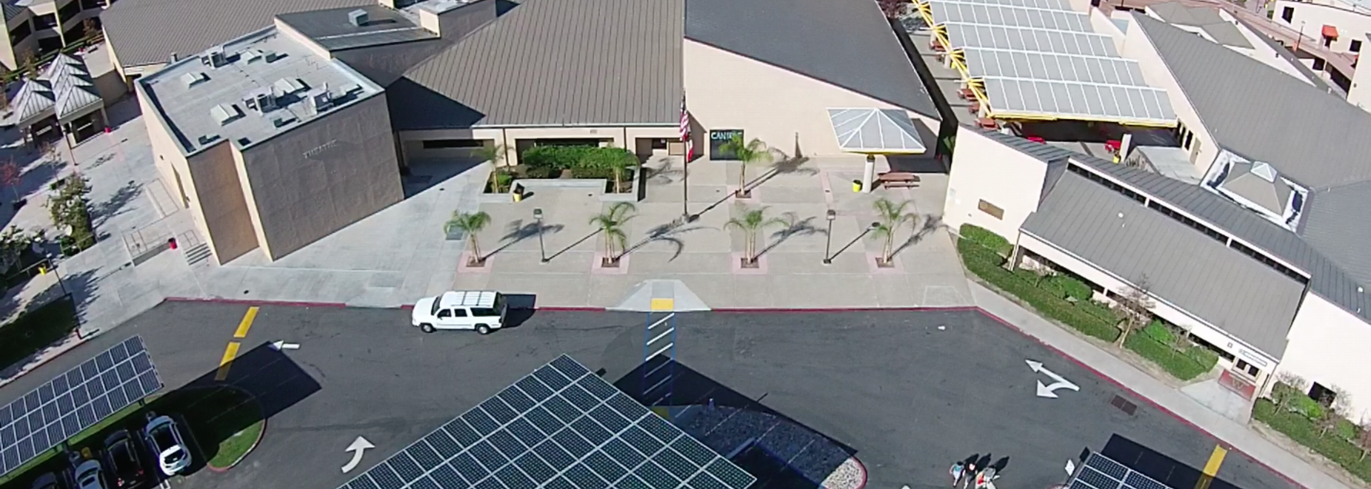 drone shot